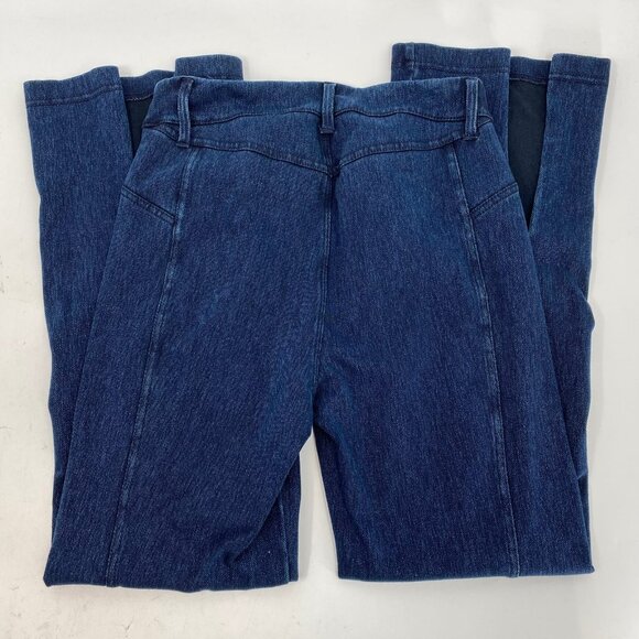 Lysse Blue Dark Wash Split Hem Jeggings | Size S - Picture 8 of 8
